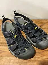 KEEN Newport H2 Mens US 10 (Tag Worn Down) Hiking Sandals Waterproof Blue Shoes