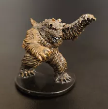 D&D Miniature and Card - Dire Bear Mauler #58 - Dungeons and Dragons - RPG