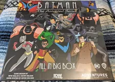 IDW Batman The Animated Series Shadow of the Bat Board Game All In Big Box