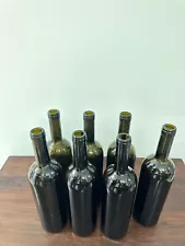 Wine Bottles in Antique Green Glass 750 mL - Lot of 12 units (NEW)