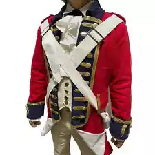 Men's Deluxe Revolutionary War Soldier Uniform Jacket, Only jacket price