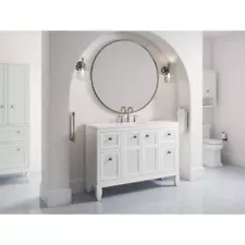 KOHLER Bathroom Vanities w/ Top 35.81"H x 48.56"W x 18.06"D w/ Quartz Top White