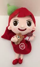 Haidilao Hot Pot Restaurant Tomato Girl Plush Doll Advertising Stick-On Stuffed