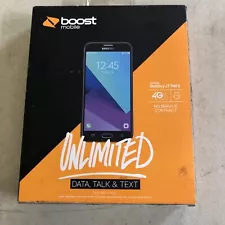 Samsung Galaxy J7 Perx Smartphone 16 GB Boost Mobile | NEW SEALED