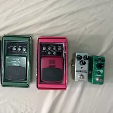 Lot Of Four Guitar Pedals For Sale