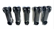 LOT OF 5 FRAMED ALLOY ROAD BIKE STEM 100MM 1 1/8" Threadless Black New