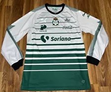 PUMA SANTOS LAGUNA Long Sleeve Official JERSEY Size Large Dry Cell