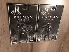 Vintage Applause Batman & Catwoman PVC Keychain Figures 1992. 19