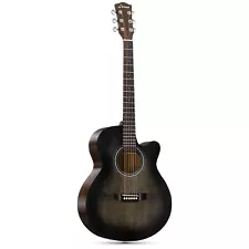 Donner DAJ-110 Mini Jumbo Acoustic Guitar 40" Cutaway Guitars With Gig Bag