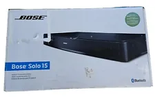 New Sealed Bose Solo 15 Series II TV Soundbar Bluetooth System-Black Bose Sound!