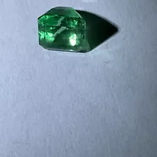 6.4mm Square Cut Natural Colombian Emerald Loose Gemstone