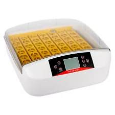 New Digital Automatic Temperature Control 56 Eggs Incubator Egg Candler Hatching