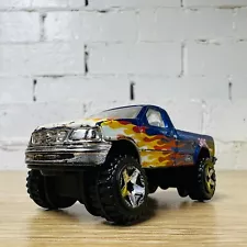 1997 Ford F-150 4x4 Purple Red Flames Team Ford Racing 2008 2/4