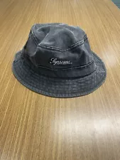 EUC SUPREME DENIM BUCKET HAT