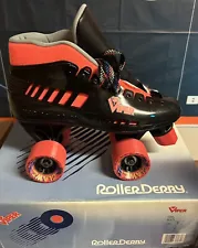 ð¥ð¼ð®ð¥NEW! MENS VINTAGE ROLLER DERBY ROLLER SKATES TORSION BEAM SIZE 7 RARE!!