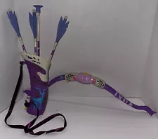 Disney Tangled Rapunzel Quiver Bow & Arrow Set Prop Cosplay Halloween Costume