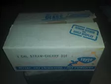 1969? Faygo 1 Calorie Strawberry Cherry Soda Pop Delivery Box LOCAL PICKUP ONLY