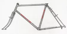 Vintage Bianchi Grizzly 21" Mountain Bike Frameset