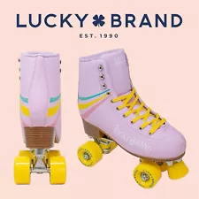 Lucky Brand Vintage-Like Retro Quad Miller Purple Roller Skates