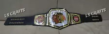 Chicago Blackhawks Championship belt Ice Hockey NHL Adult size 2mm brass