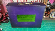 The Golden Ticket Board Game Wonka Chocolate Factory COMPLETE 100%;