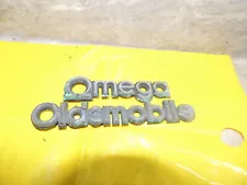 1980-1984 Oldsmobile Omega Emblems, Olds, 2 Pcs