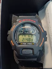 Casio G-SHOCK Men's Black Watch - DW6900-9 Fox Fire