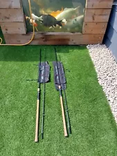 2X GREYS PROWLA PLATINUM BOAT RODS 10,6FT 3LB PIKE DEADBAIT RIVER PREDATOR FISH