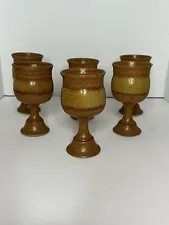 Ceramic Goblets, Lot Of 6