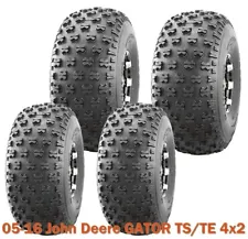 Set 4 Utility ATV tires 22.5x10-8 & 25x12-9 for 05-16 John Deere GATOR TS/TE 4x2