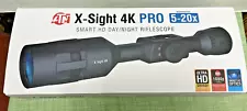 NEW ATN X-Sight-4k Pro 5-20x Smart Day/Night Hunting Riflescope with Full HDVid