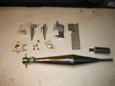 HUGE RC GAS BOAT LOT "NEVER INSTALLED " NEW SS PIPE SET /7/8 FLANGE +EXTRAS