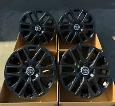 20” Toyota Tundra Factory Wheels Satin Black OEM Rims 6 Lug 2023 Set 4