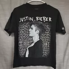 New ListingJustin Bieber 2016 Purpose World Tour Tshirt Black Small Fatal Clothing