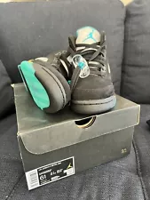 Jordan 5 Retro Aqua (GS) Kids' - 440888-047 Sz 6.5Y Black/Aquatone-Taxi