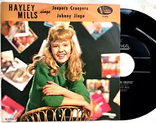 HAYLEY MILLS "JEEPERS CREEPERS/JOHNNY JINGO" 7" Single. 1962 NM