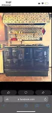 Beautiful Navy Blue Aga Stove - Gas Range, 4 ovens, excellent condition