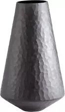 05386 Lava Vase, Large, Black