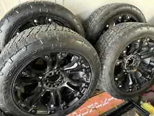 New Listing22 inch fuel rims and tires Lt285 50r22 Silverado 1500