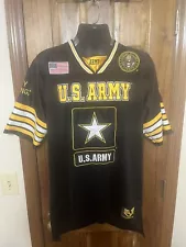 US Army Football Style Jersey Size Medium Stitched Rapid Dominance- G1