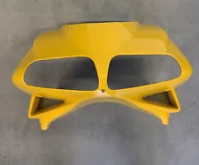 94-02 Ducati 748 916 996 Front Upper Fairing Cowl Cover 481102121A Yellow OEM