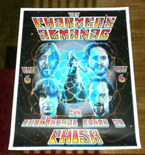 Vintage Signed Phish Poster-The Pharmer's Almanac:The Unofficial Guide to Phish