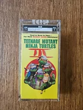 Teenage Mutant Ninja Turtles 3 VHS IGS 9/9 CGC Mint!! Sealed! Only One On Ebay!!