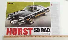 1977 HURST OLDS PROPOSAL ORIGINAL 2019 ARTICLE