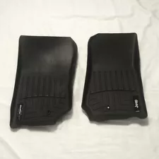 WeatherTech FloorLiner Mats For Jeep Wrangler And Unlimited 07-13 1st Row ONLY