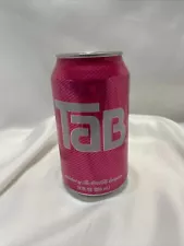 ORIGINAL TAB DIET SODA POP BY COCA COLA COLLECTABLE CAN UNOPENED FULL 12oz