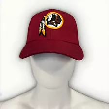 NFL Washington Redskins Structured Curved Bill Adjustable Hat Cap headwear new