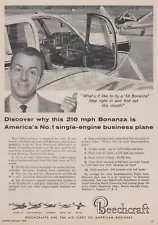 Aviation Magazine Print - Beechcraft 35 Bonanza V-Tail (1959)