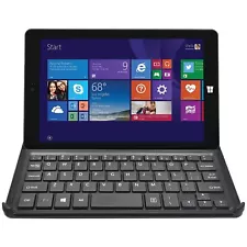 Ematic EWT826BK 8 inch 32GB Tablet with Keyboard Dock (Black) - New