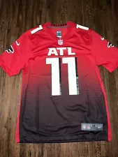 New Nike NFL Atlanta Falcons Julio Jones Color Rush Football Jersey Mens Medium